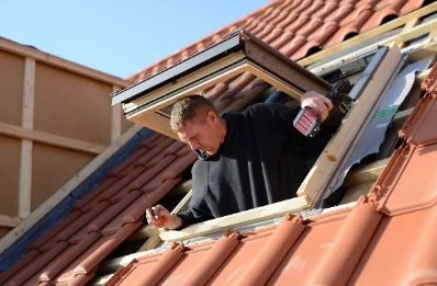 Pose de fenêtres de toit Velux à Touget